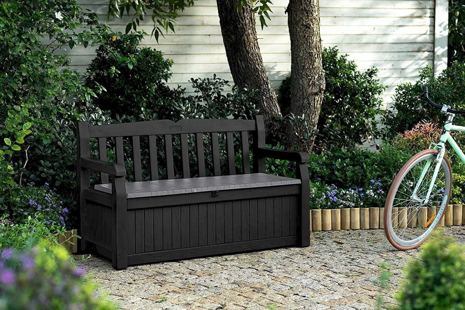 Panchine: Keter GARDEN BENCH Eden Gartenbank – Nuovo e nell'imballaggio originale da Bottighofen venduto da zaap 3