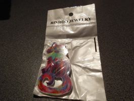 Brosche Katze Neon, sitzen Rinhoo (Nr.1)