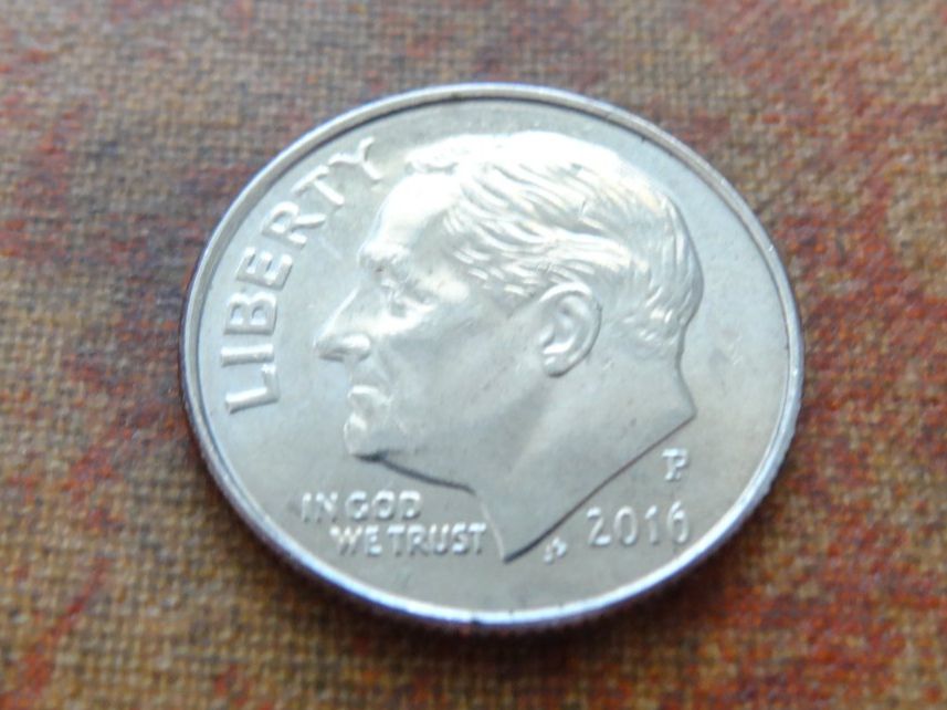 Alle Münzen: USA ONE DIME 2016 – Gebraucht aus Romanel-sur-Lausanne von Swift13