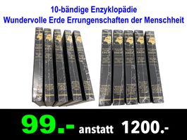 🟢 Bücher Wundervolle Erde 10-bändige Enzyklopädie /241B