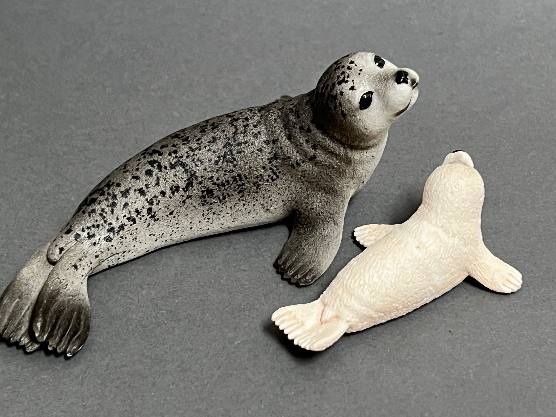 Schleich Statuette: Schleich Seehund Seehundjunges Robbe – Usato da Ennetbaden venduto da mapa05 5