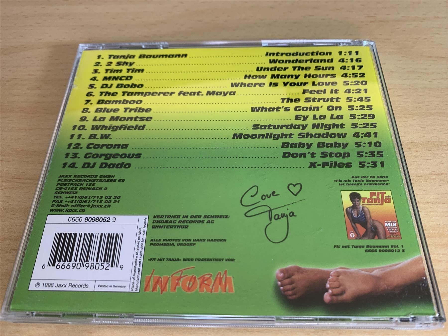 CD: Fit mit Tanja Baumann Vol 2 – Usato da Rikon im Tösstal venduto da Alpenmutz 1