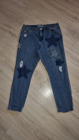 ONLY Jeans mit Sterne, Gr. 27/32, für den Herbst 