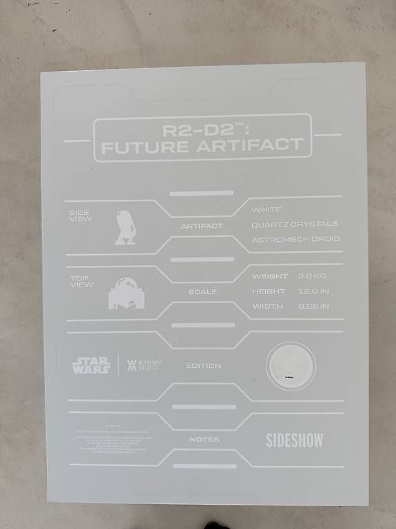 Star Wars Figuren: Daniel Arsham R2D2 – Neu und originalverpackt aus giffers von sev_c9x9 9