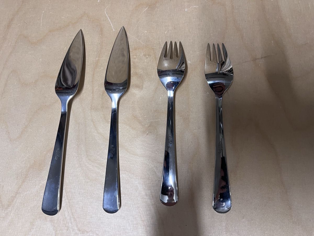 Set di posate: Fischbesteck Set  – Usato da Russikon venduto da sparklingvision 3
