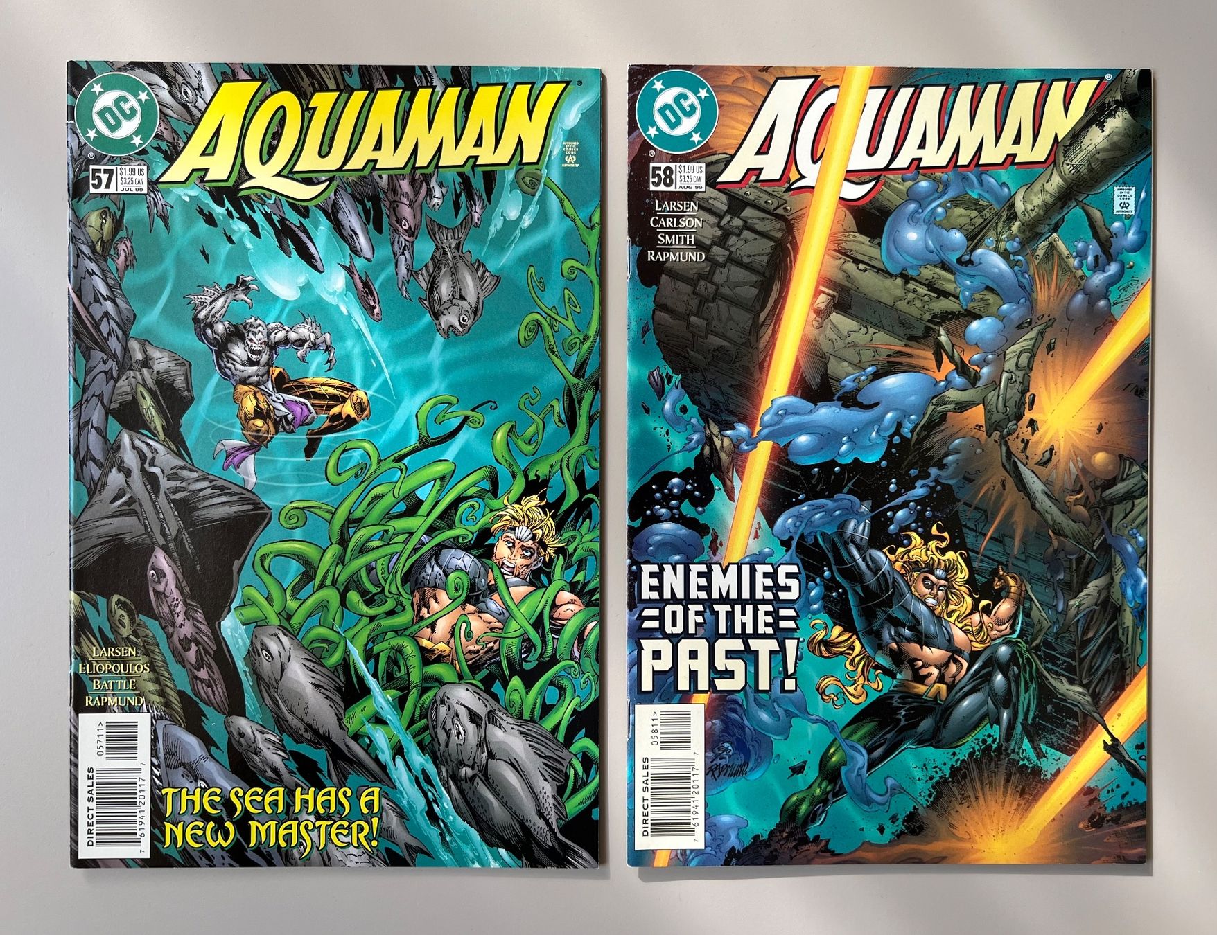 Comics: DC-Comics: 2x Aquaman Comics – Gebraucht aus Bösingen von KIEL_COMICS