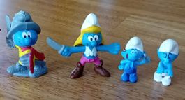 Schlümpfe Spielfiguren auch von Schleich