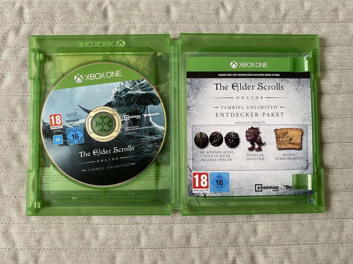 Microsoft Spiele: The Elder Scrolls Online - Tamriel Unlimited - Xbox One – Gebraucht aus Thunstetten von Virus_33 1