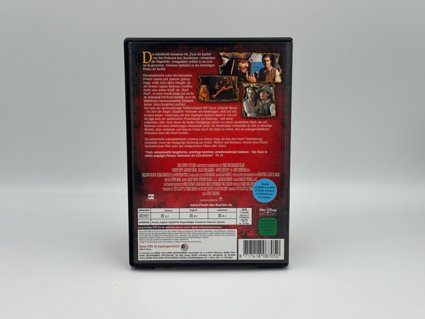 Tutti i DVDs: FLUCH DER KARIBIK - Versand A-Post nur CHF 2.50! – Usato da Siblingen venduto da goodprice24 1