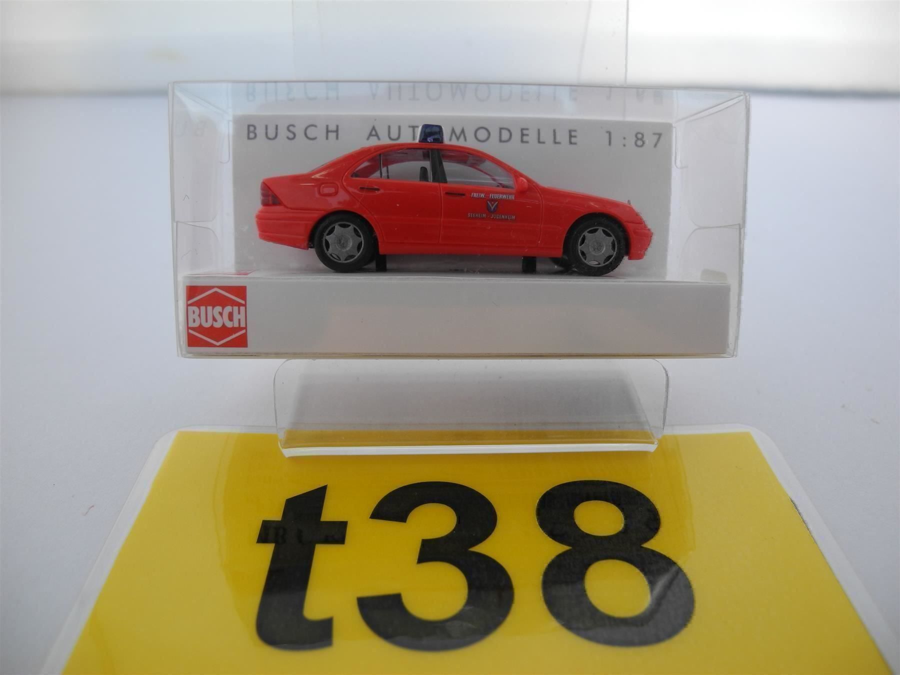 Busch Modellini d'auto: Busch 49109 "FW Seeheim", Nr. t38 – Nuovo e nell'imballaggio originale da Kottwil venduto da Crazyrolf