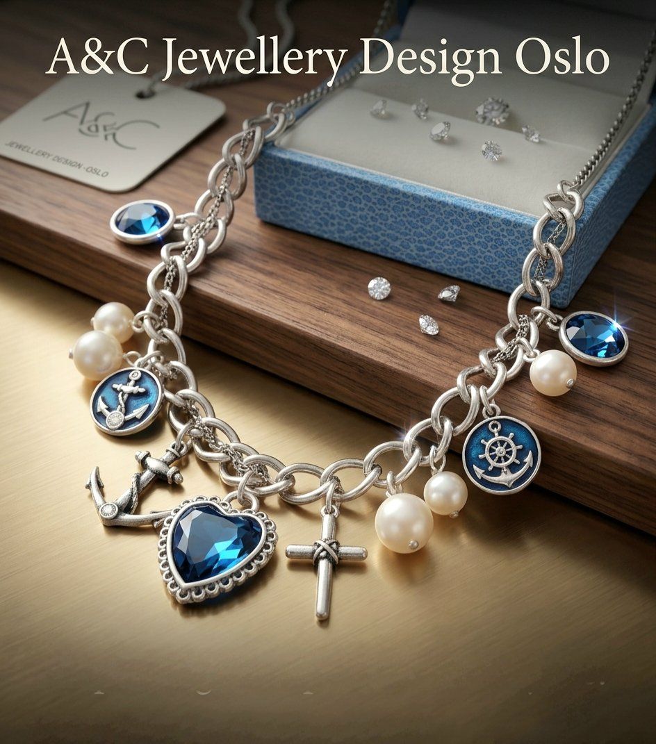 Colliers: Maritimen Design Collier - A&C neu – Neuf avec emballage d'origine à Uetikon am See par Springdream