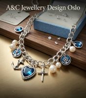 Maritimen Design Collier - A&C neu