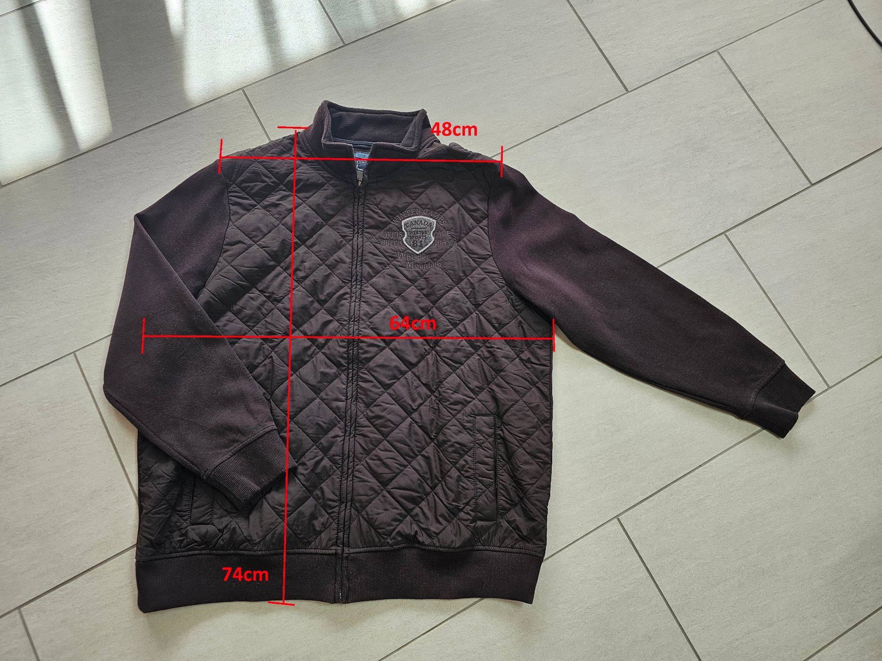 Giacche: dunkelbraune Herrenjacke  2XL – Usato da Einigen venduto da Pretorius66 5