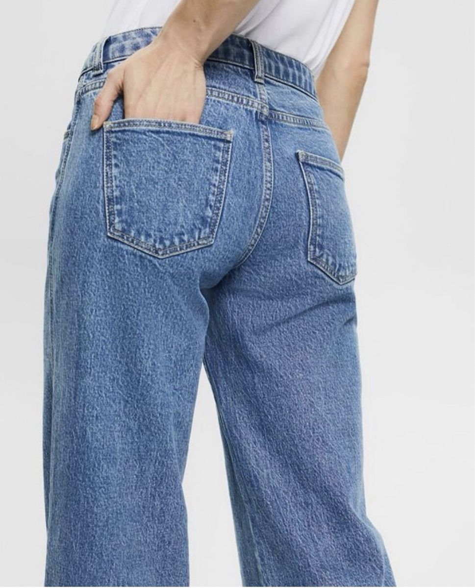 Esprit Jeans: Wide Leg Jeans aus Bio-Baumwolle – Nuovo e nell'imballaggio originale da Wittenbach venduto da bes_k8vr 2