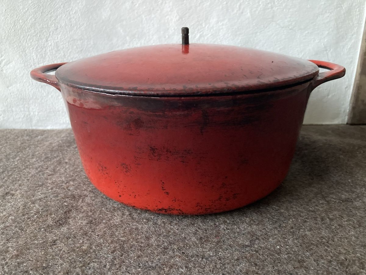 Cousances Pentole: Gusseisentopf Bräter "Tüpfi" Cocotte – Usato da Frenkendorf venduto da helping5