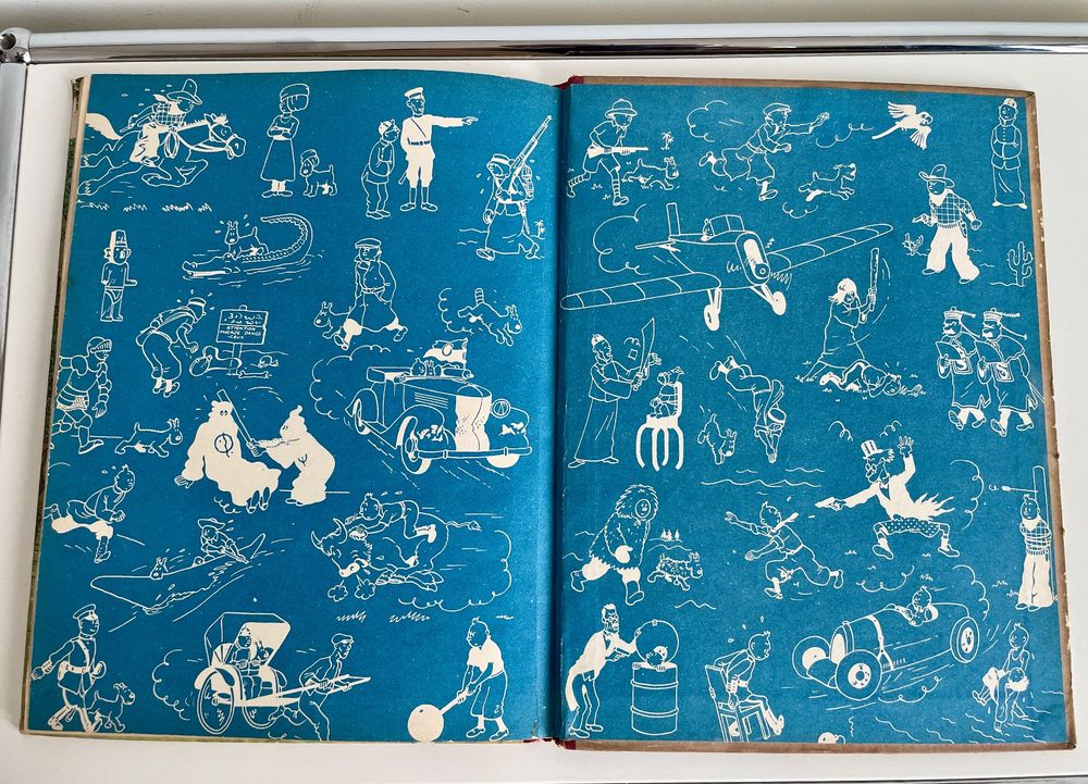 Tintin "L'Oreille Cassée", Ausgabe von 1950, Top Zustand! 7