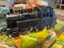 ALTE TRIXI MODELLBAHN LOKOMOTIVE BLECHSPIELZEUG ETC