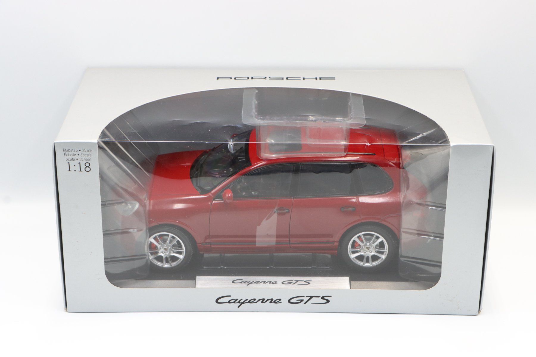 Porsche Modellini d'auto: Porsche Cayenne GTS 2008 1:18 Norev – Nuovo e nell'imballaggio originale da Bühl b.Aarberg venduto da modelldiecast 1