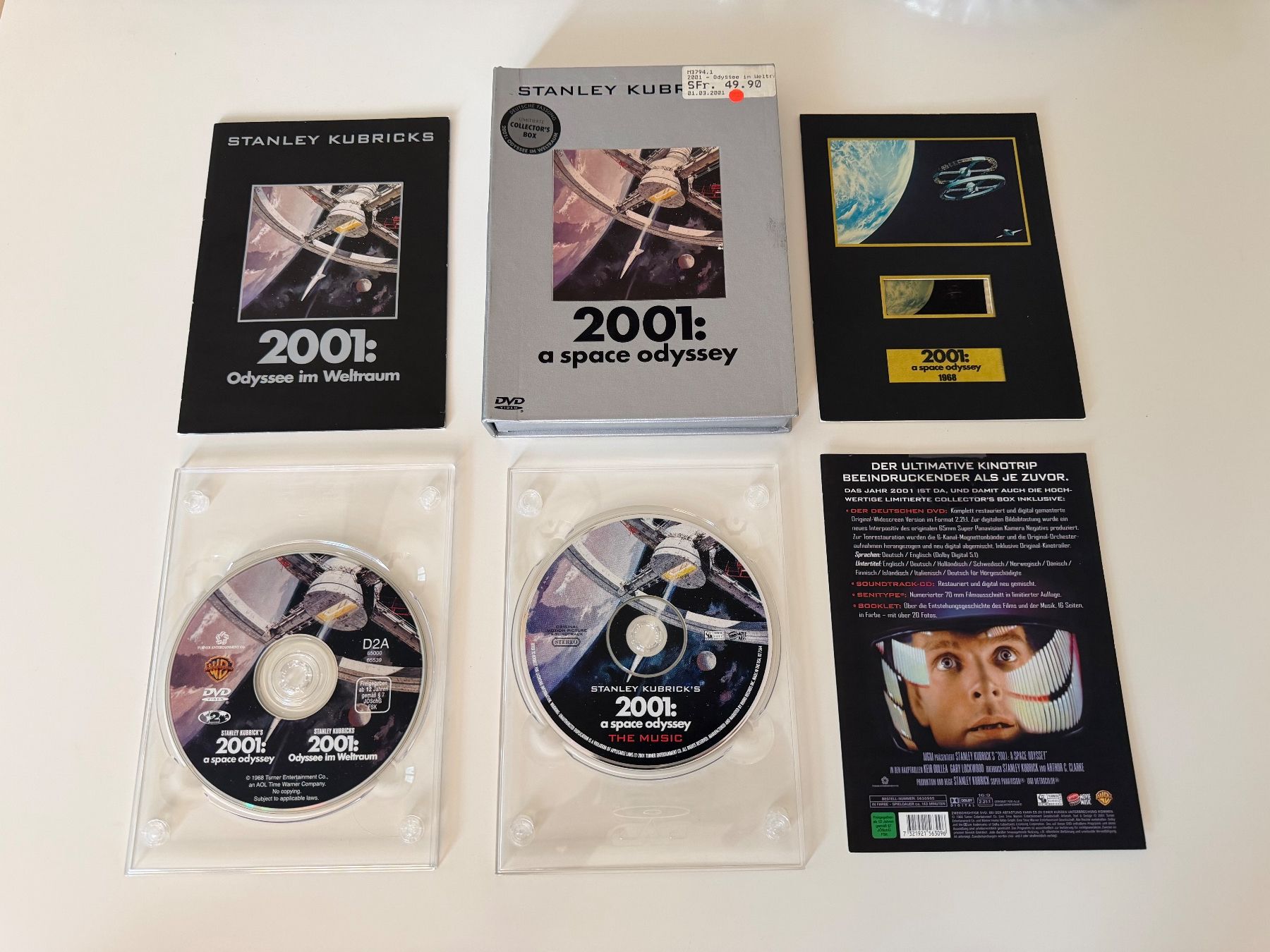 Tous les DVDs: Stanley Kubricks 2001 A Space Odyssey Collectors Box – D'occasion à Altstätten SG par sheamus