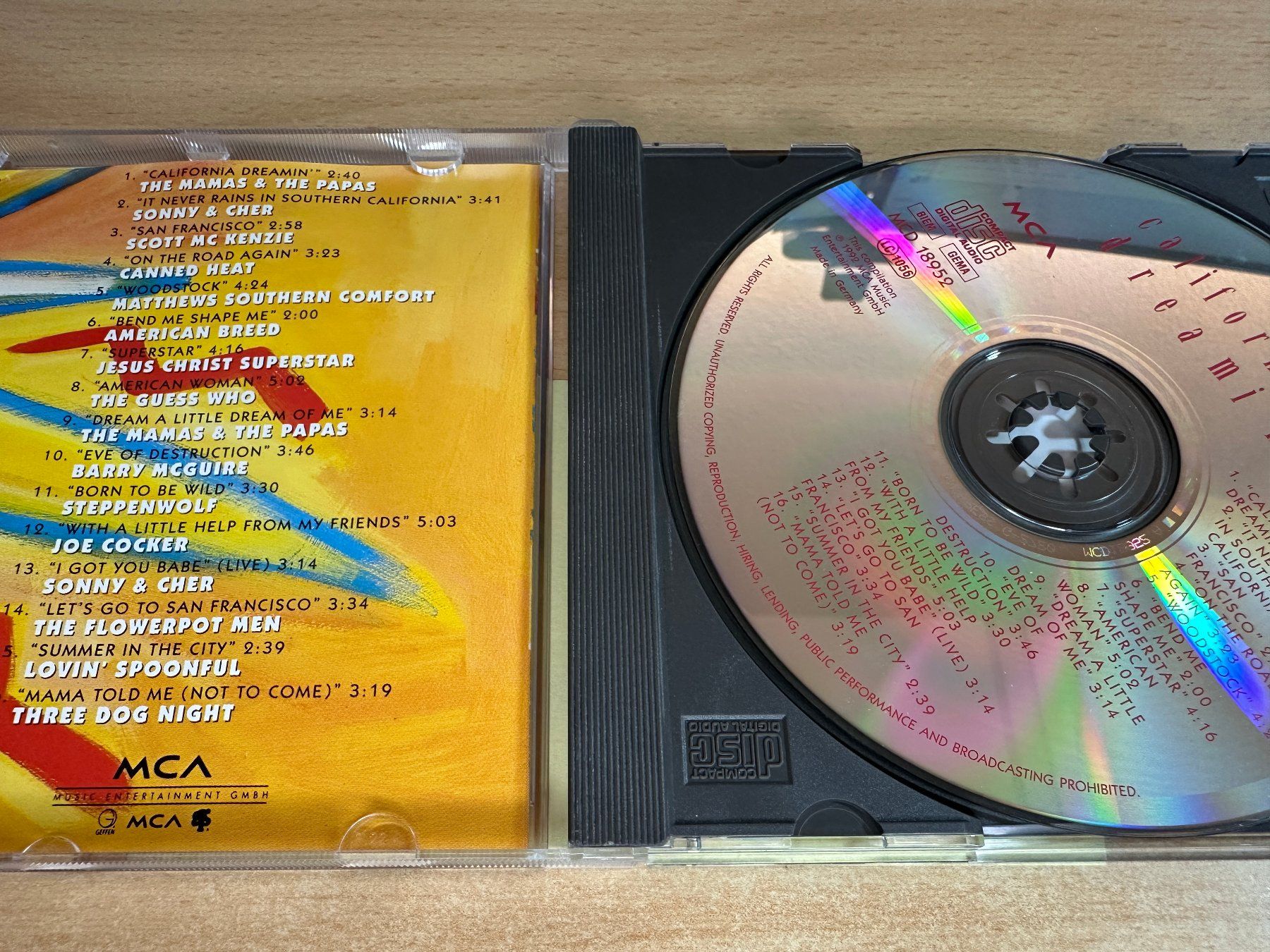 CD: Q5 Various – California Dreamin' – Usato da Rikon im Tösstal venduto da Alpenmutz 2