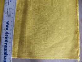 Stoff Canvas Naturfasern Sonnengelb B88 L130