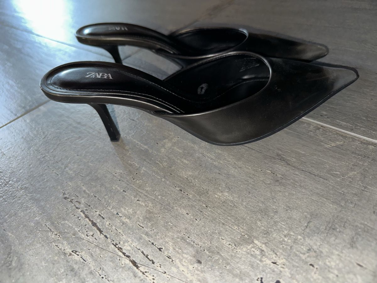 Zara Damenschuhe: Escarpins Zara noirs, élégants et stylés! – Neu (gemäss Beschreibung) aus Villars-sur-Glâne von mer_wgr8 2