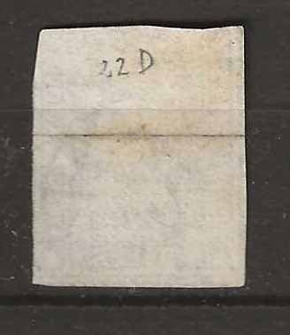 Alle Briefmarken: CH022 - Strubel 22 obl. – Gebraucht aus Trélex von Phil_Albert 1