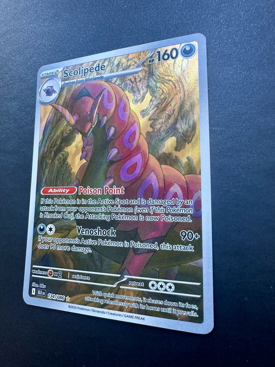 Pokémon Carte collezionabili: Scolipede #134 - Black Bolt - Ab 1.- CHF! – Usato da Bern venduto da HugoStiglitz11 2
