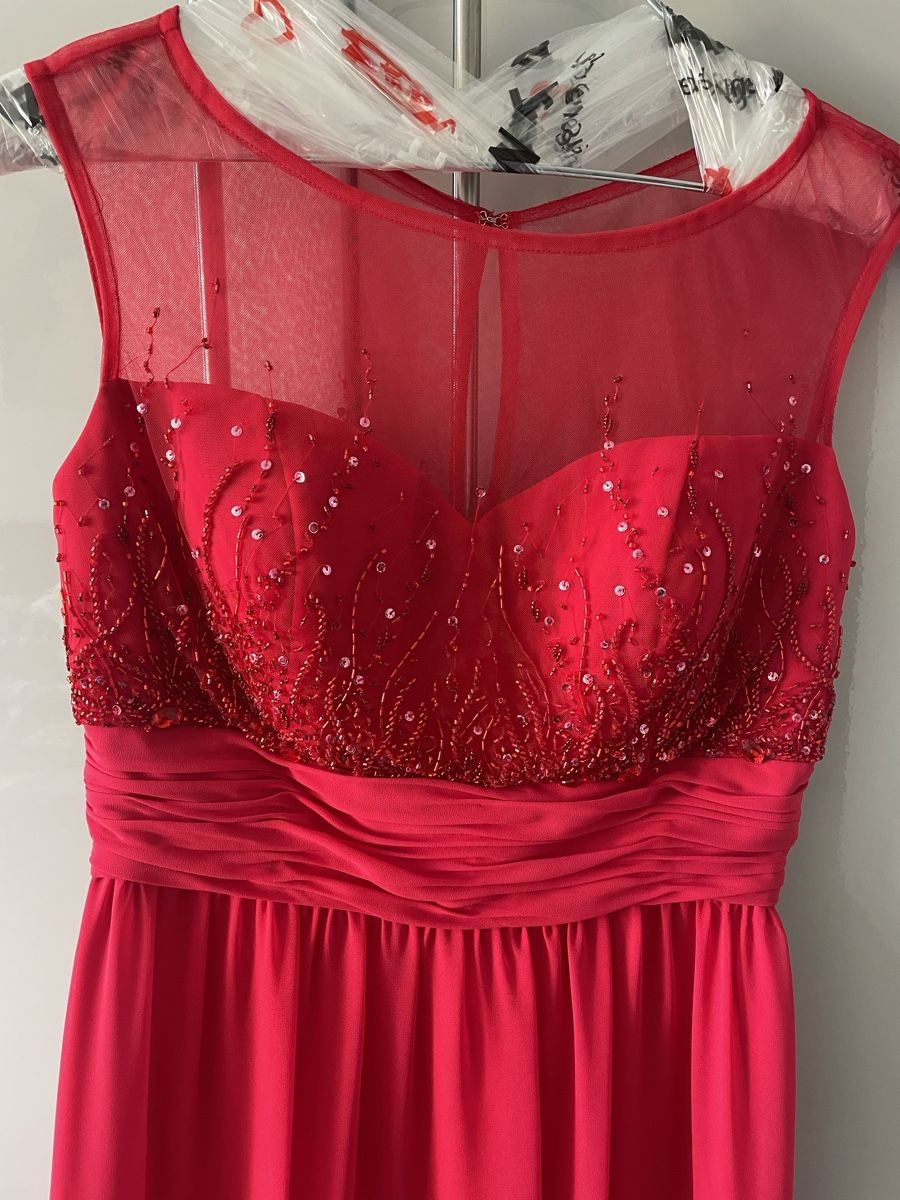 Vestiti: Festliches Abendkleid rot/pink – Nuovo (secondo la descrizione) da Zürich venduto da Facellas 2
