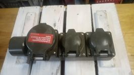 Militärstecker Verteiler Fi steckleiste