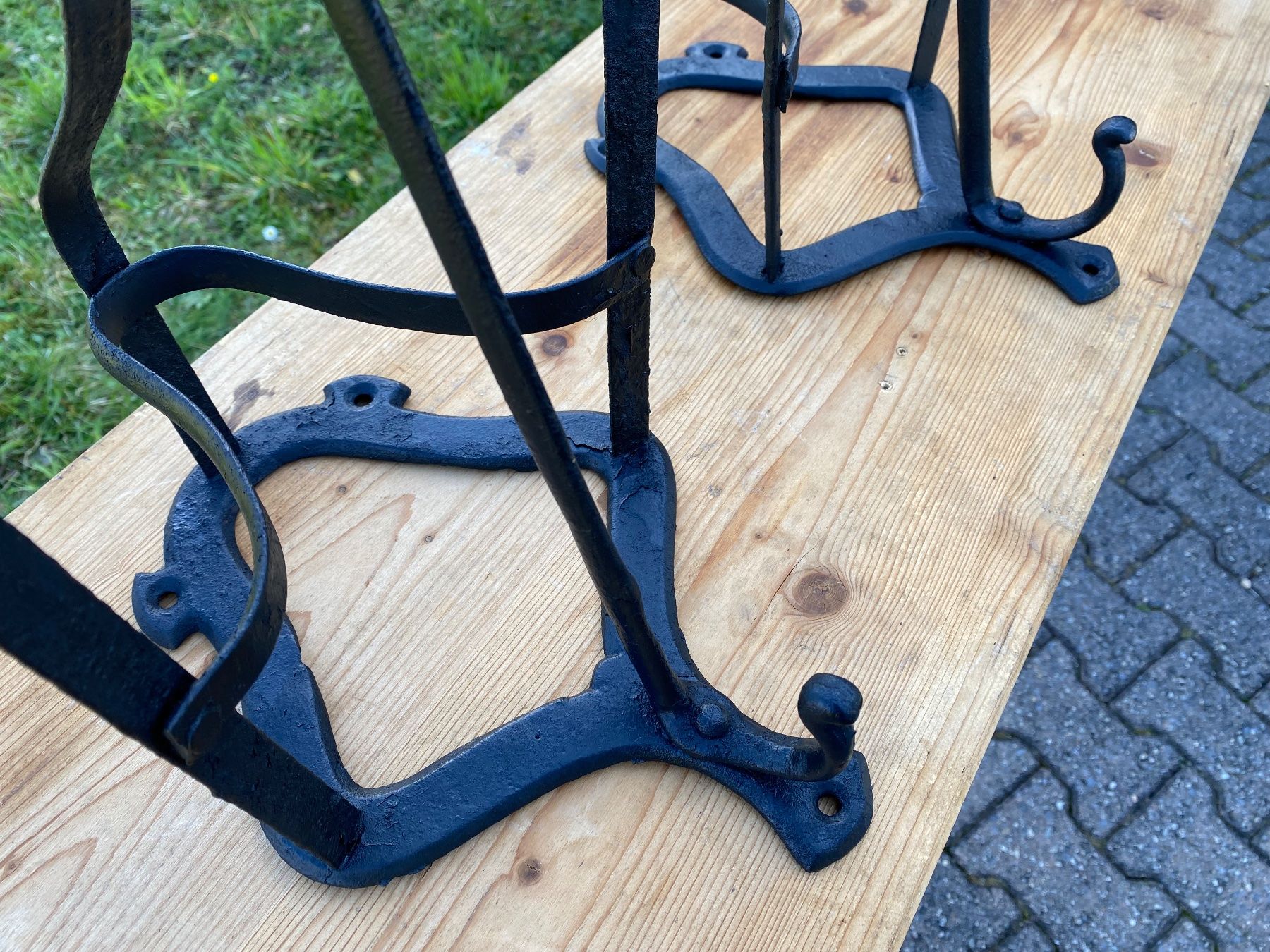 Selle & Accessori: 2 schöne alte Sattelhalter aus England – Usato da Feldbach venduto da Fea1 5