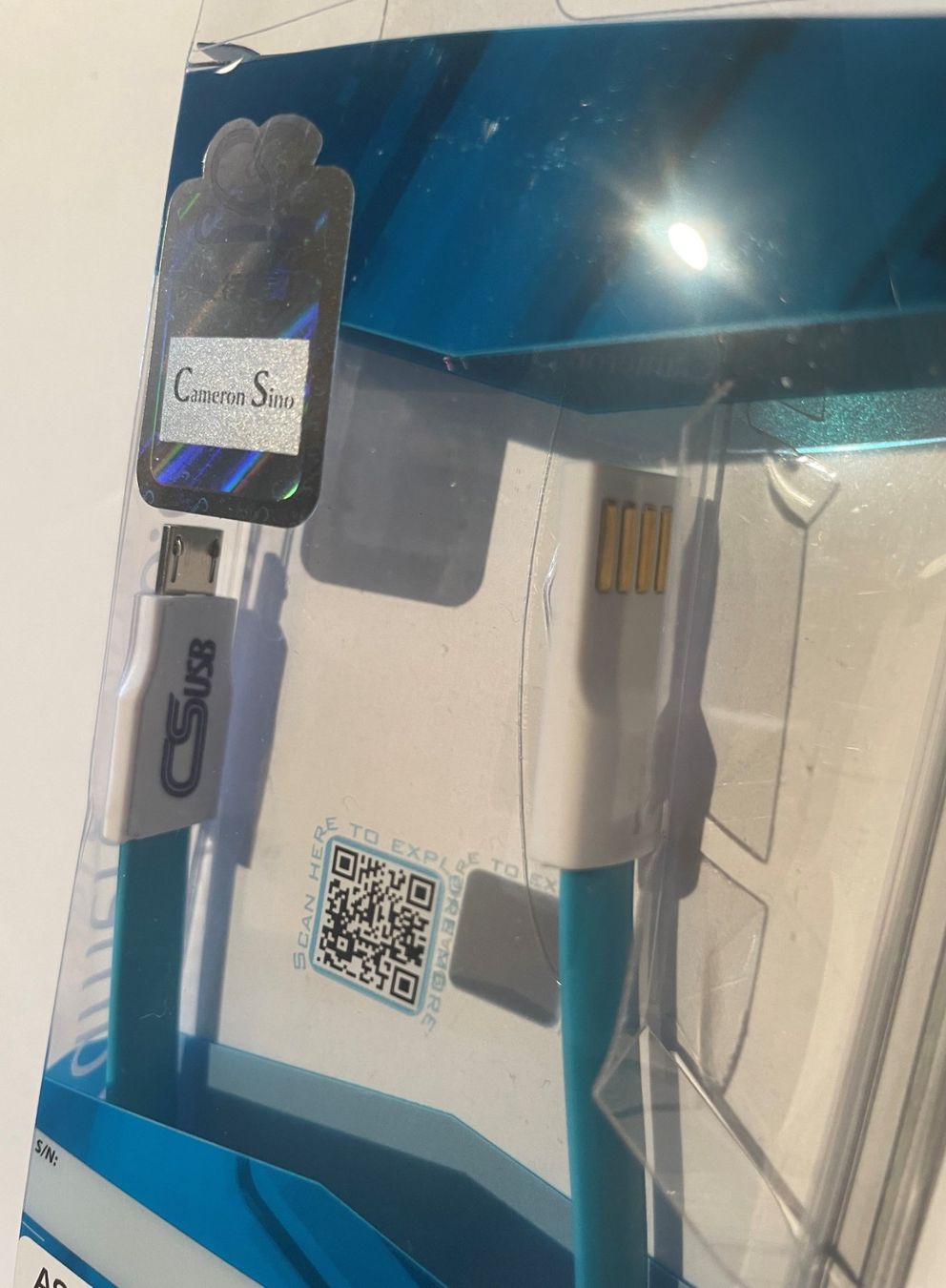 Cavi: USB A zu USB micro Kabel kurz AS-MC510 NEU – Nuovo e nell'imballaggio originale da Hinwil venduto da RomRay 3