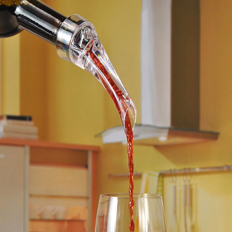 Apribottiglie & Tappi per chiusura: NEU 5x Weinbelüfter Weindekanter – Nuovo e nell'imballaggio originale da Wittenbach venduto da ChinaSeidenstrasse 3