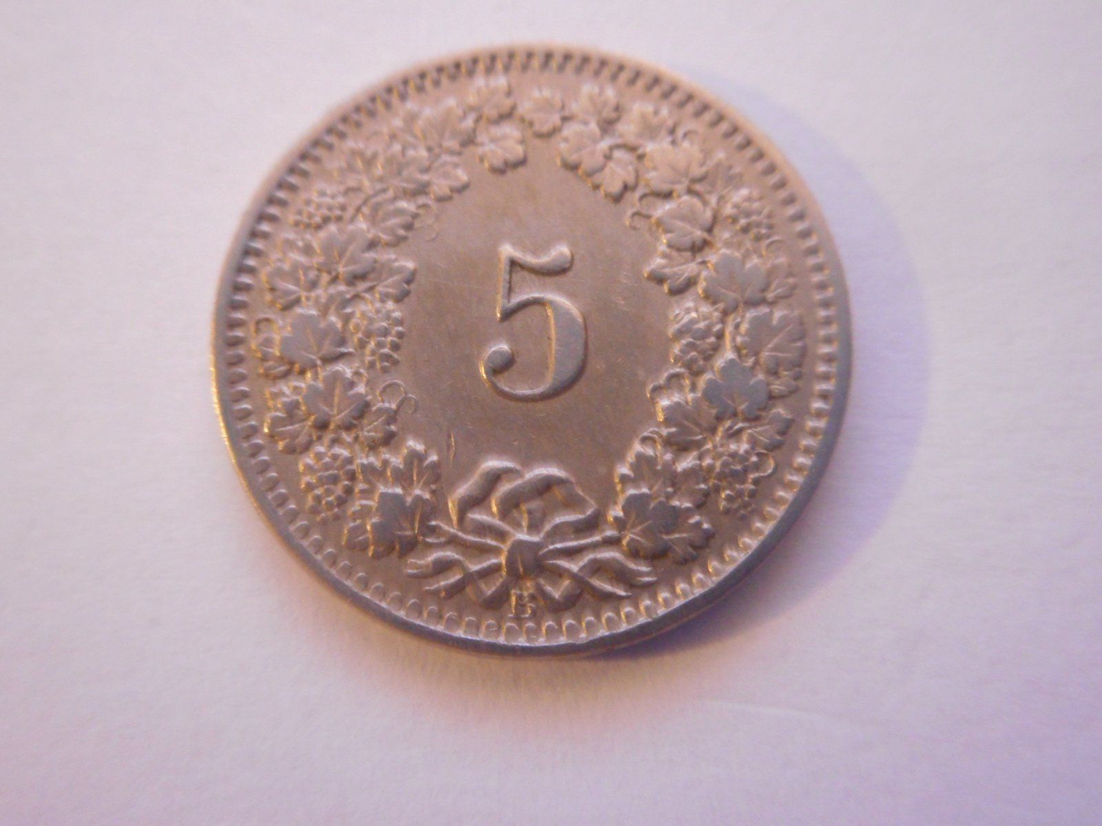 Alle Münzen: 5 Rp. 1913 -vorz – Gebraucht aus Kriegstetten von pizlad2010 2