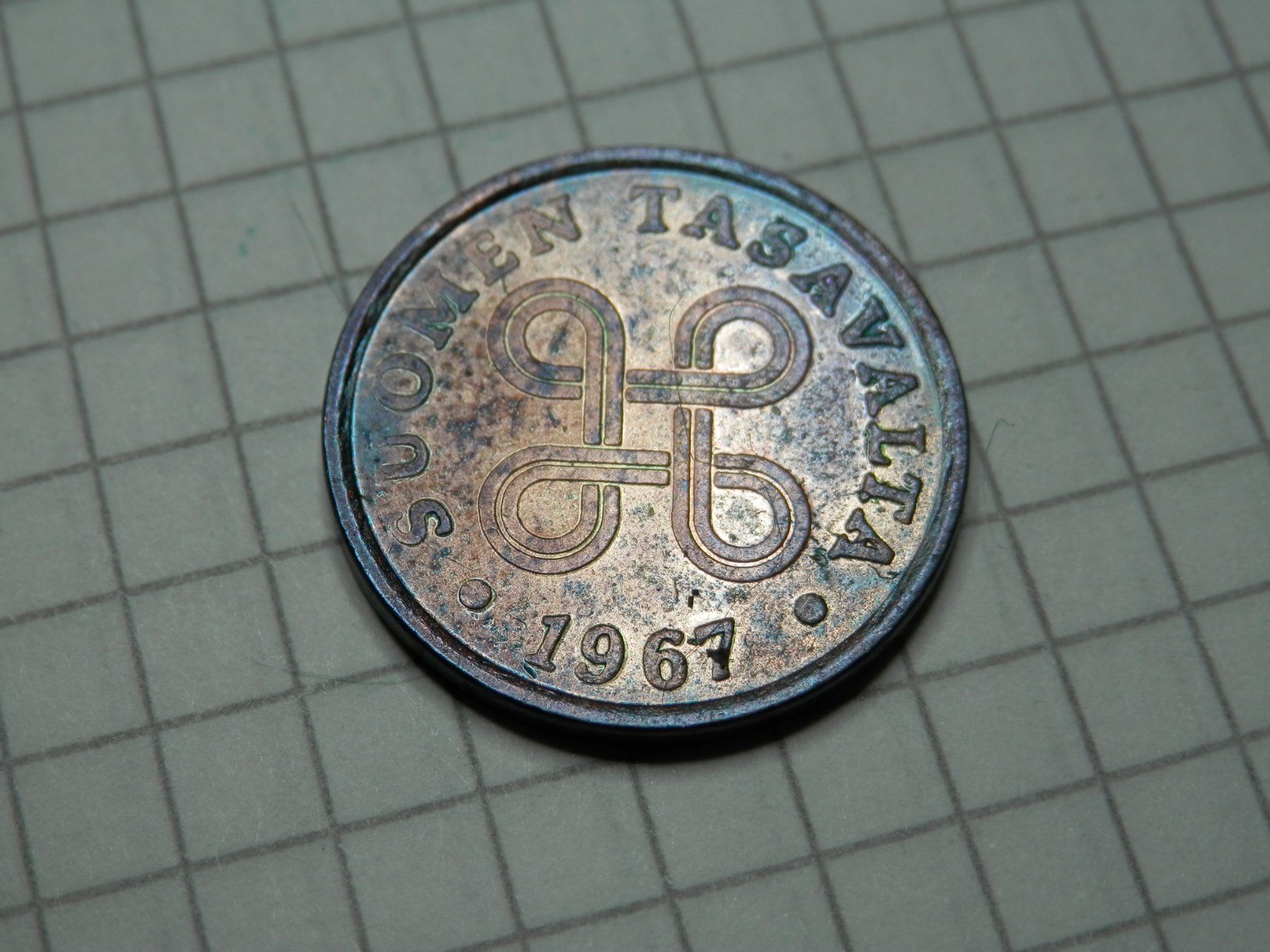Tutti le monete: Finnland 1 Penny, 1967 – Usato da Weiach venduto da weiach81