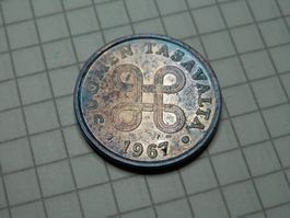 Finnland 1 Penny, 1967
