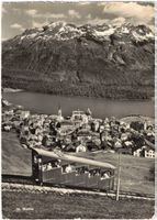 St. Moritz mit Standseilbahn Chantarella