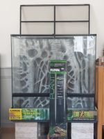 Terrarium paludarium 90x45x90 et lampe
