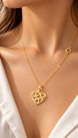 Kette mit Anhänger 875er Echtgold