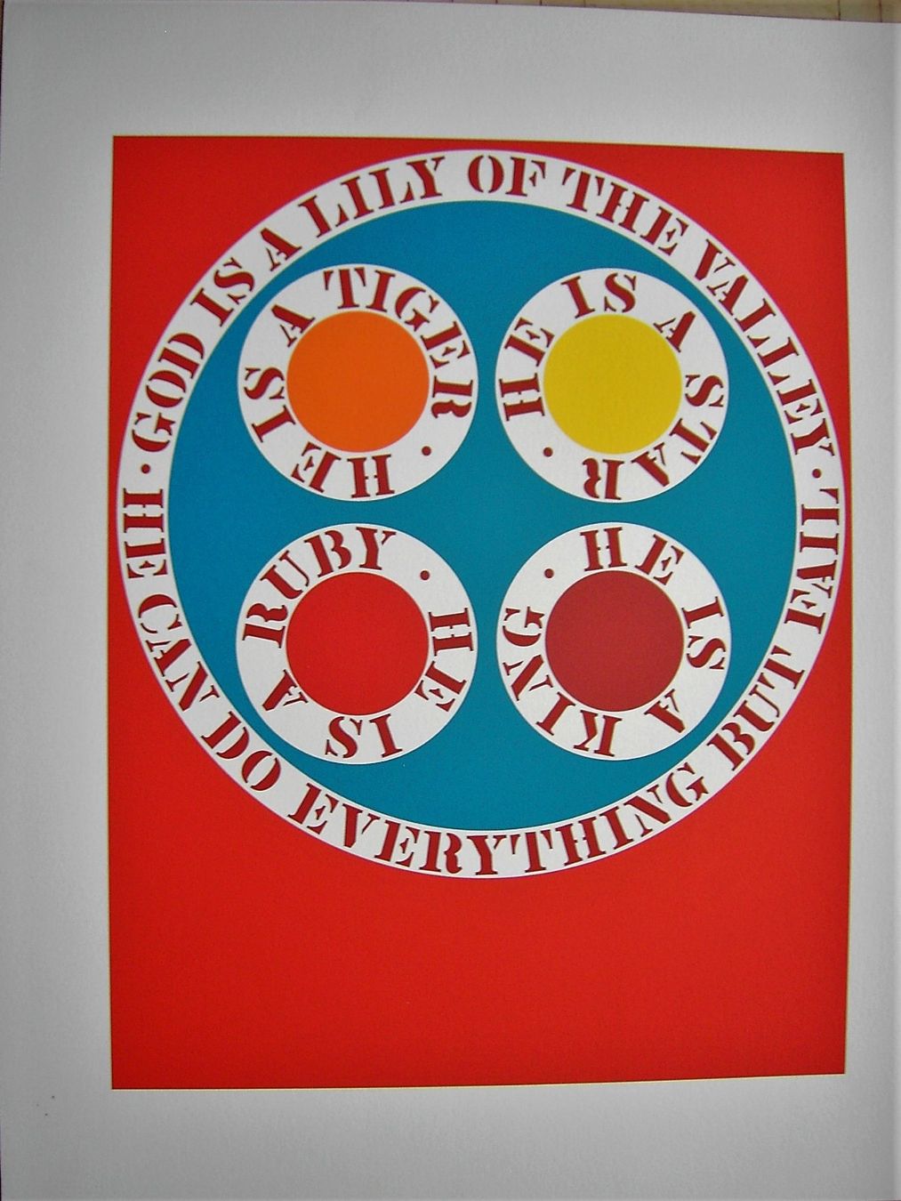 Grafica & Litografie: Robert Indiana , verschiedene Siebdrucke. – Usato da allschwil venduto da pic12 1