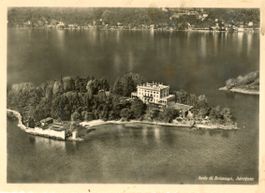 Brissago  TI   -  Isola  /  Aerofoto      um 1940