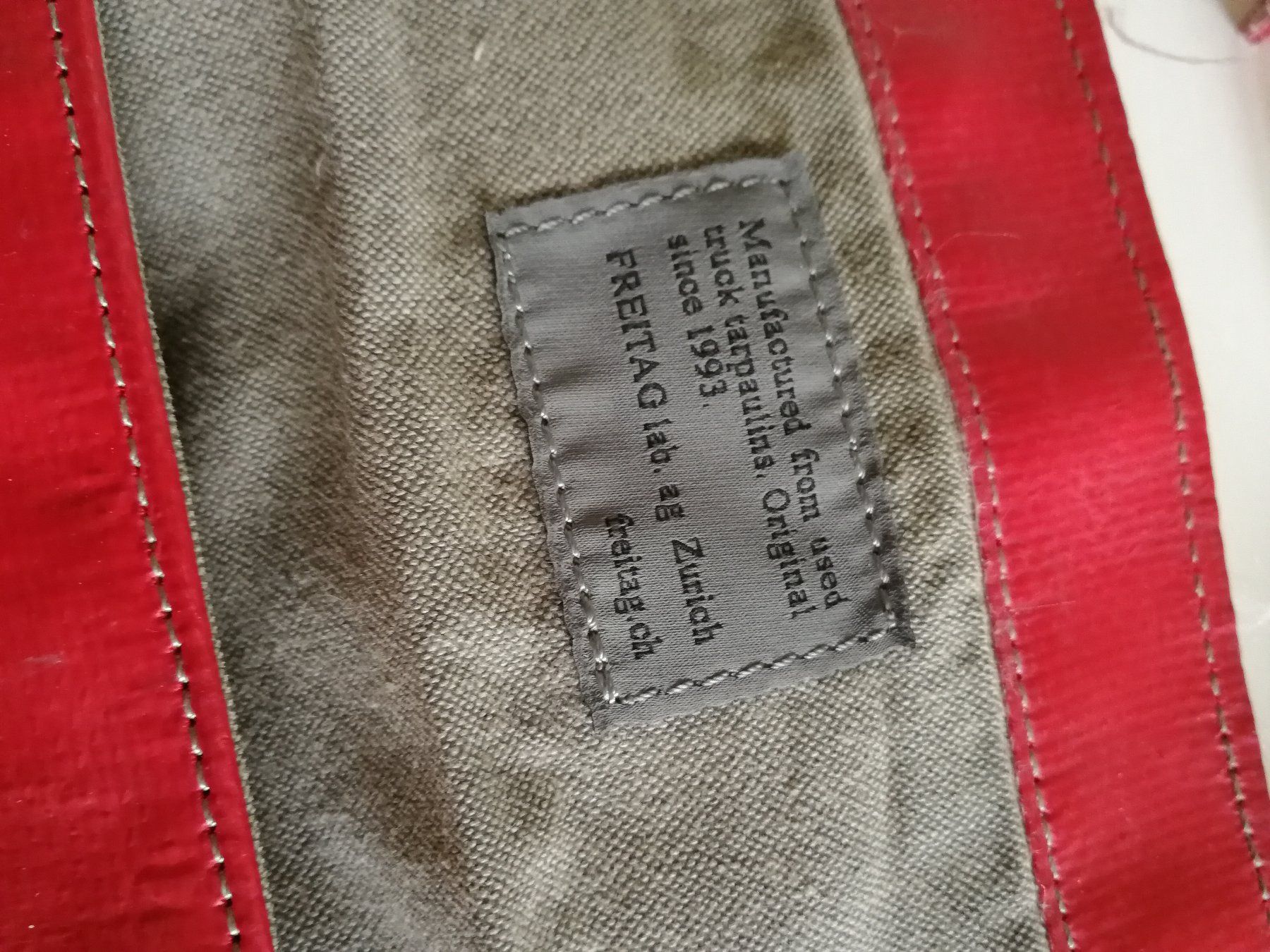 Freitag Tasche * R506 Hutchins * Laptopbag (Gebraucht) in