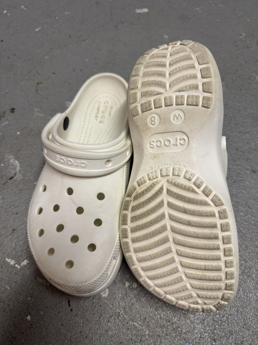 Crocs Scarpe da uomo: Weisse Plateau Crocs Gr 8 – Usato da Buochs venduto da nik_r7gm 2