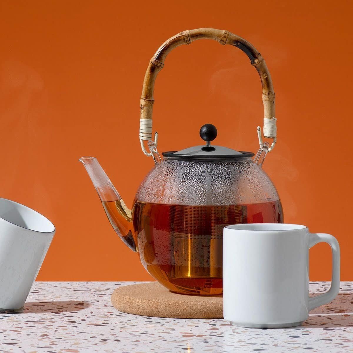 Bodum Teiere: BODUM Teebereiter ASSAM Bambus-Henkel 1,5L – Nuovo (secondo la descrizione) da Kägiswil venduto da nick333 4