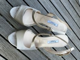 Elegante Sandaletten Lamour Gr. 39 Gold Sommer Hochzeit