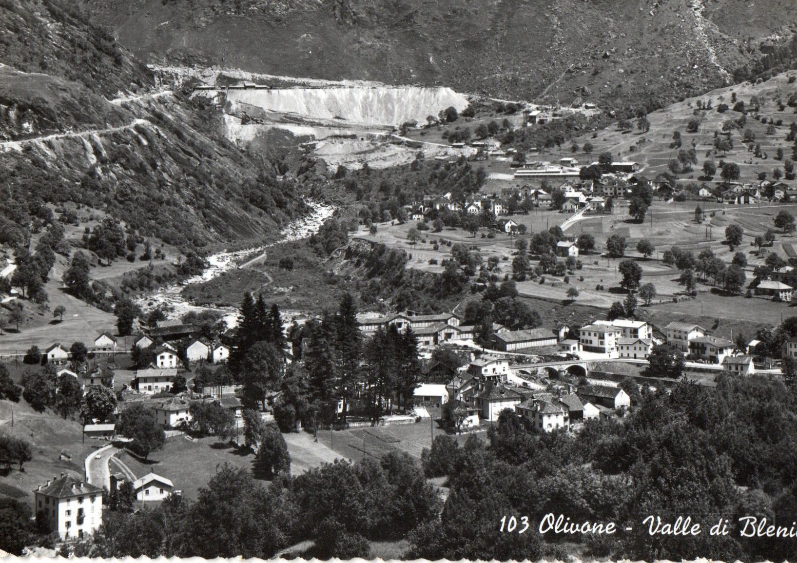 Ansichtskarten: Olivone – Gebraucht aus Melano von pisonsdro