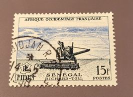 Französische-Westafrika 1956 alte briefmarke