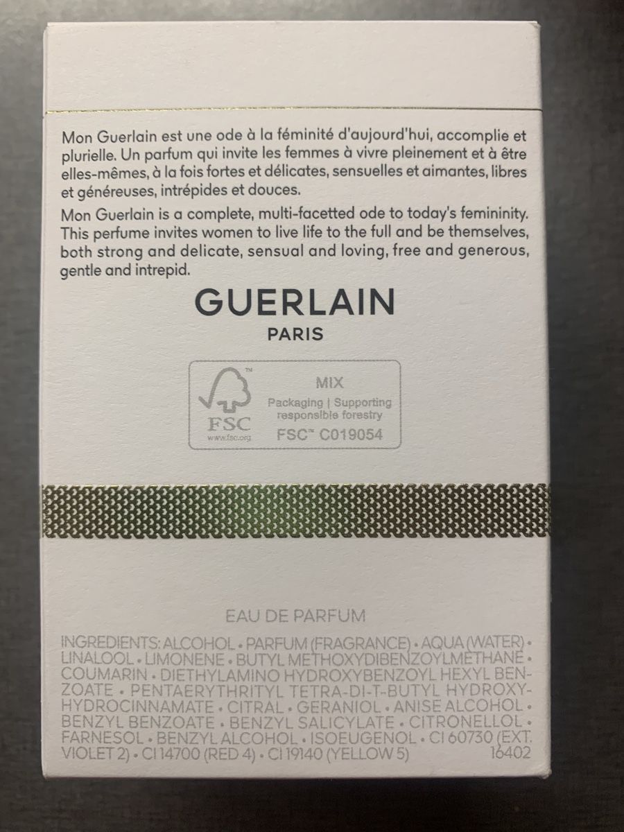 Guerlain Profumi & Eau de Toilette: Guerlain - Mon Guerlain - Eau de Perfume - 50 ml – Nuovo (secondo la descrizione) da Lausanne venduto da milasha 2