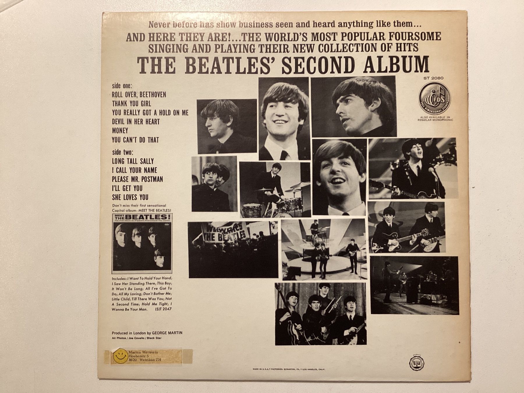 Vinyles: The Beatles LP - Second Album – D'occasion à Gutenswil par Hamzian 1