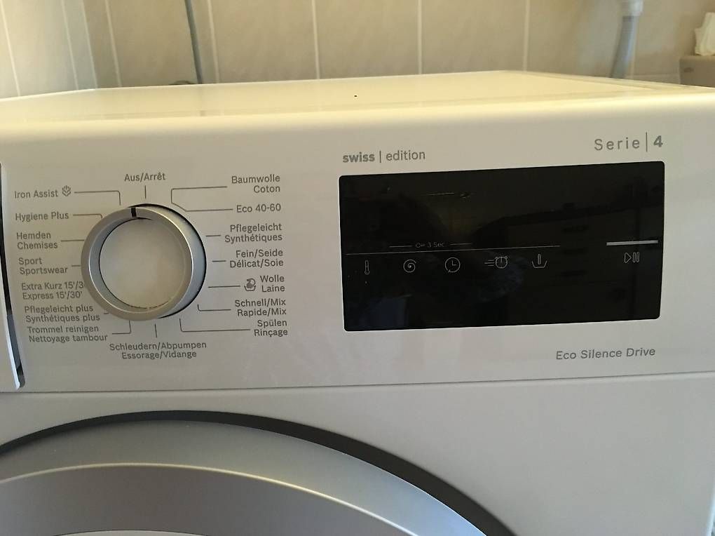 Machines à laver: Neue Bosch Waschmaschine – D'occasion à Zürich par BuenosAires03 1